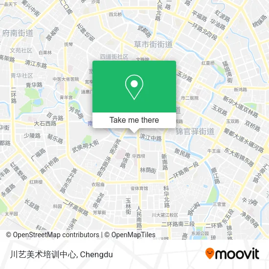 川艺美术培训中心 map