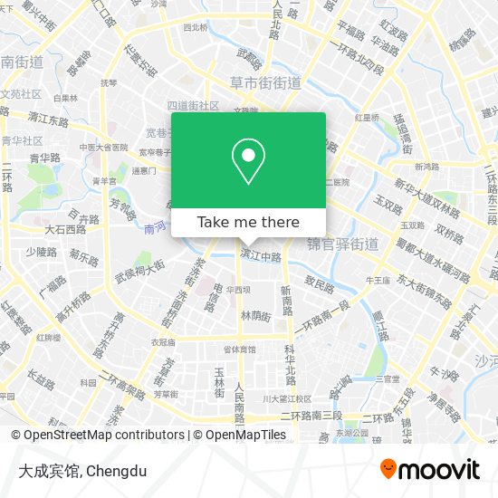 大成宾馆 map