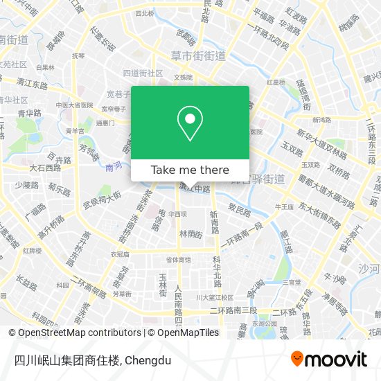四川岷山集团商住楼 map