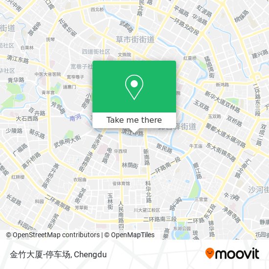 金竹大厦-停车场 map