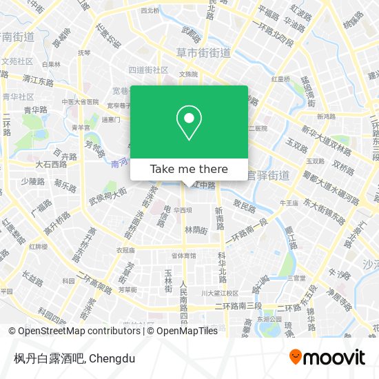 枫丹白露酒吧 map