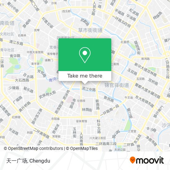 天一广场 map