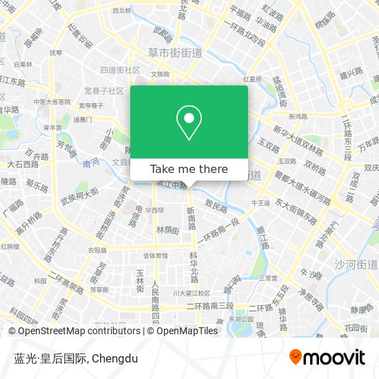蓝光·皇后国际 map