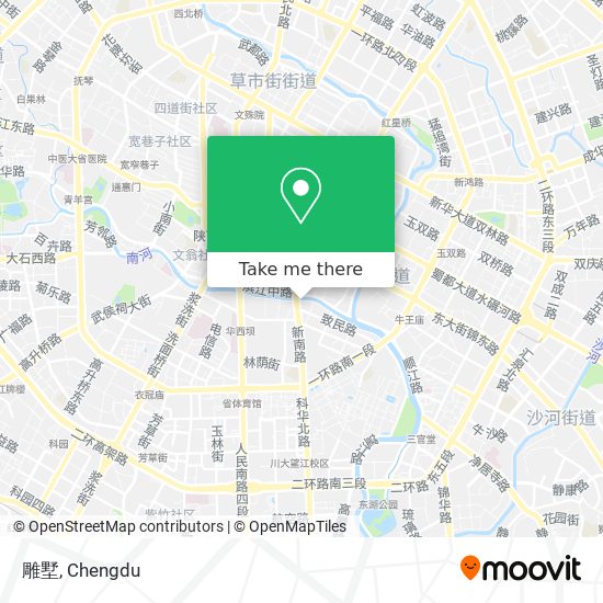 雕墅 map