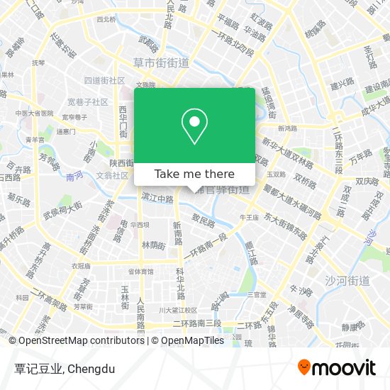 覃记豆业 map