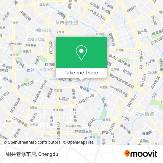 铜井巷修车店 map