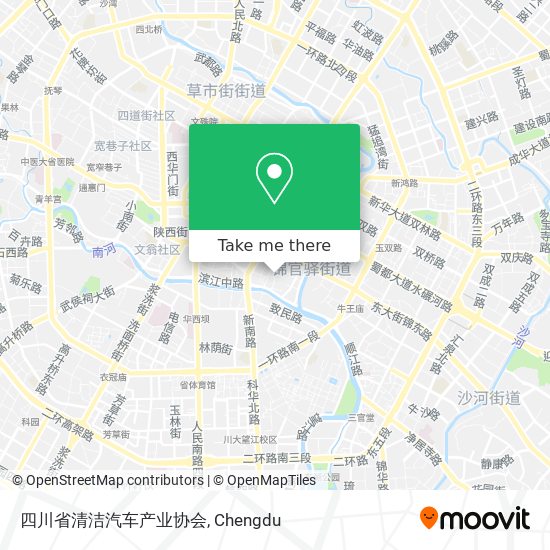 四川省清洁汽车产业协会 map