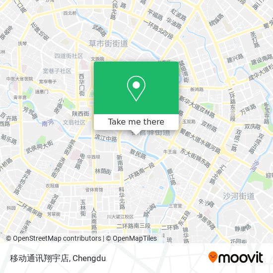 移动通讯翔宇店 map