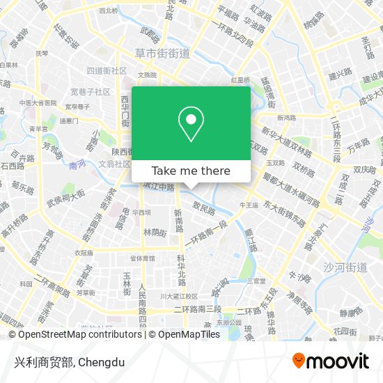 兴利商贸部 map