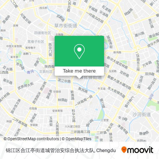 锦江区合江亭街道城管治安综合执法大队 map