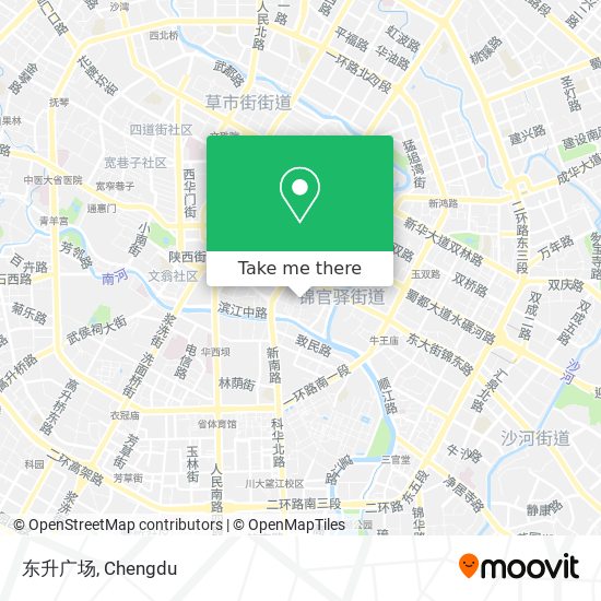 东升广场 map