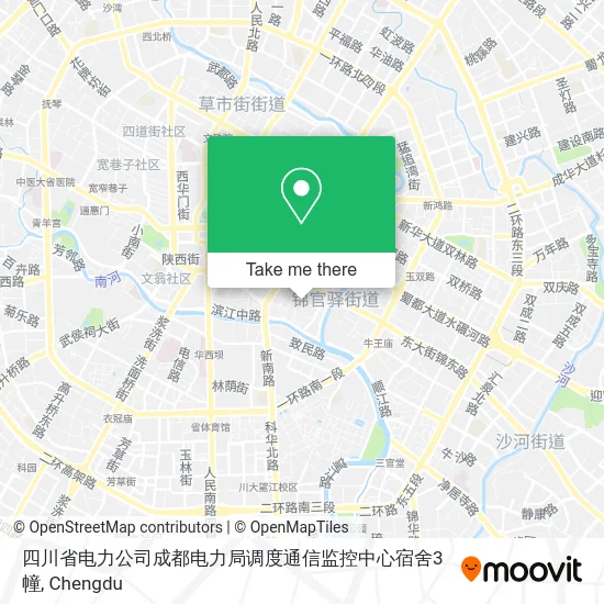 四川省电力公司成都电力局调度通信监控中心宿舍3幢 map