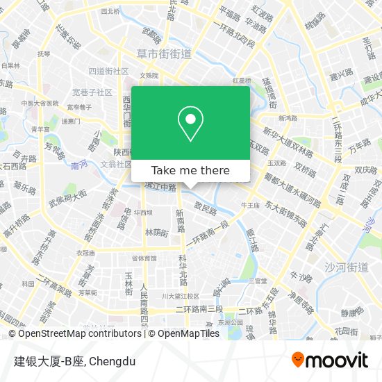 建银大厦-B座 map