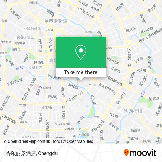 香颂丽景酒店 map