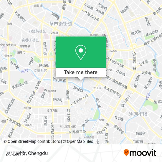 夏记副食 map
