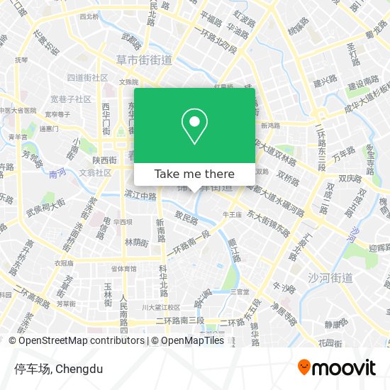 停车场 map