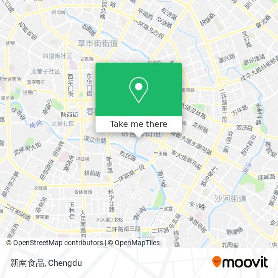 新南食品 map