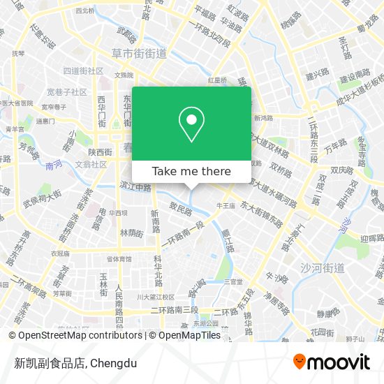 新凯副食品店 map