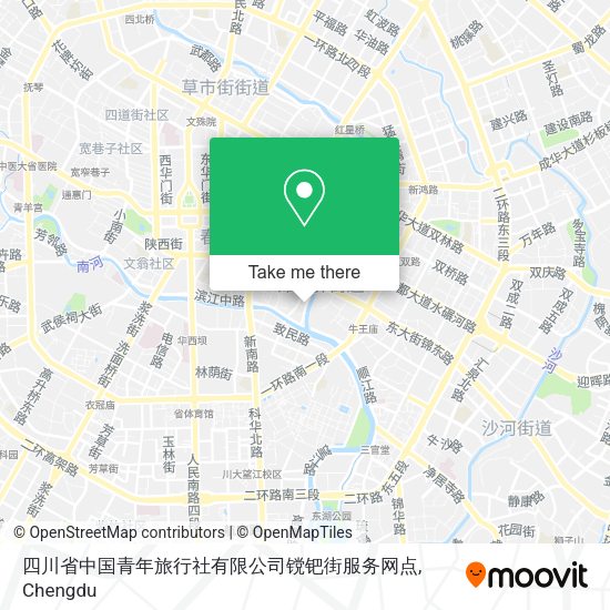 四川省中国青年旅行社有限公司镋钯街服务网点 map