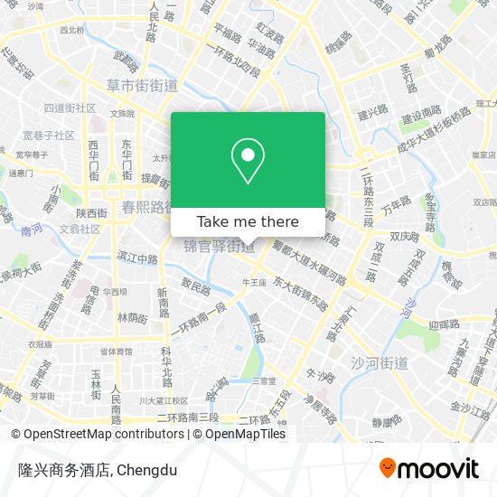 隆兴商务酒店 map