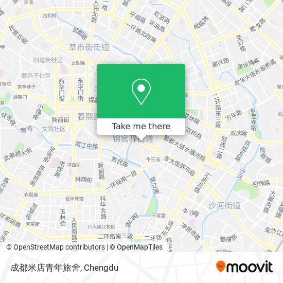成都米店青年旅舍 map