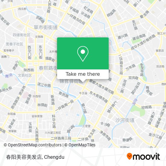 春阳美容美发店 map