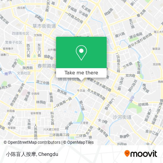 小陈盲人按摩 map
