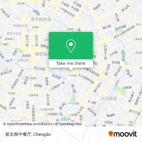 紫东阁中餐厅 map