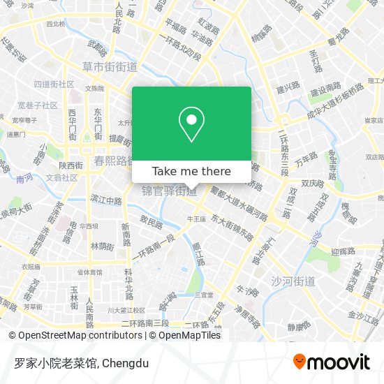 罗家小院老菜馆 map