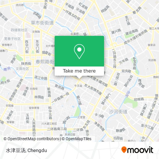 水津豆汤 map