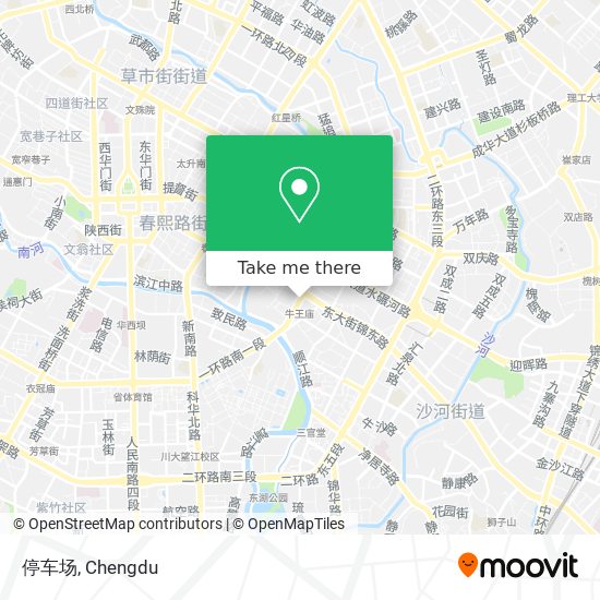 停车场 map