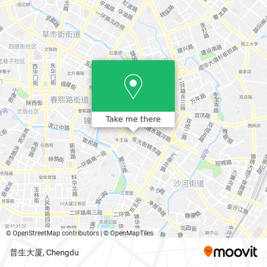 普生大厦 map