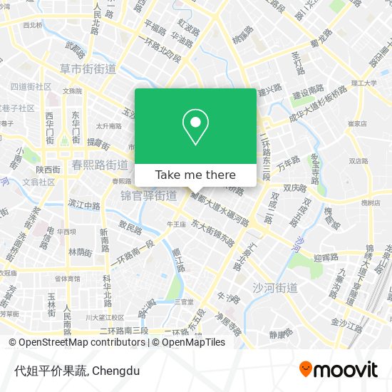 代姐平价果蔬 map