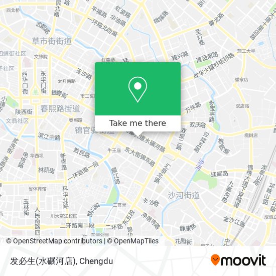 发必生(水碾河店) map