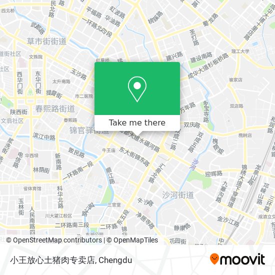 小王放心土猪肉专卖店 map