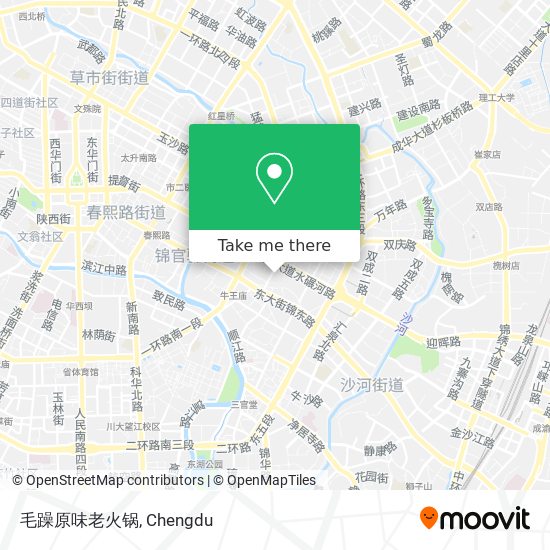 毛躁原味老火锅 map