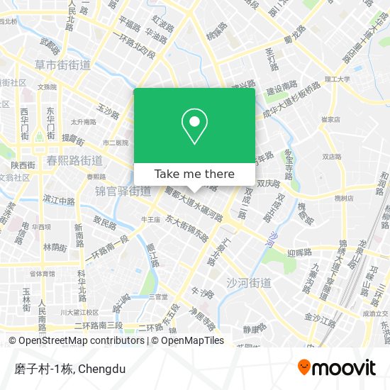 磨子村-1栋 map