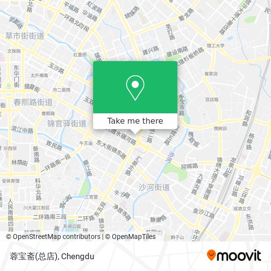 蓉宝斋(总店) map