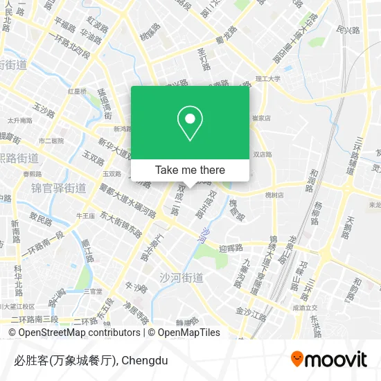 必胜客(万象城餐厅) map