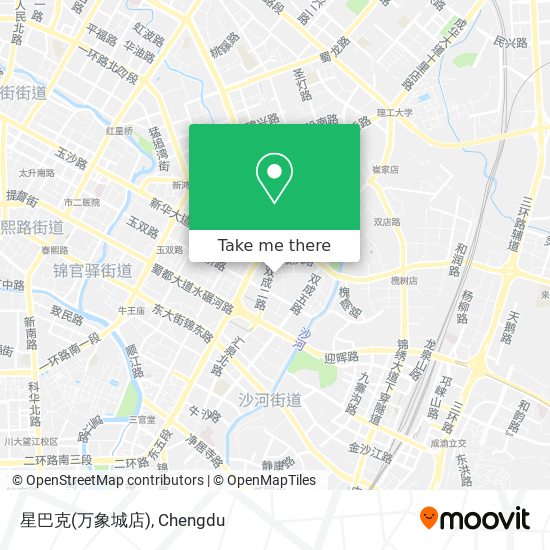星巴克(万象城店) map