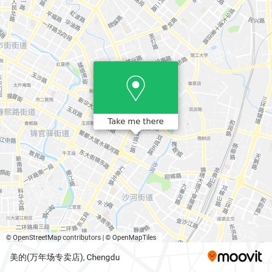 美的(万年场专卖店) map