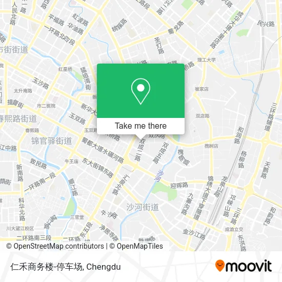 仁禾商务楼-停车场 map