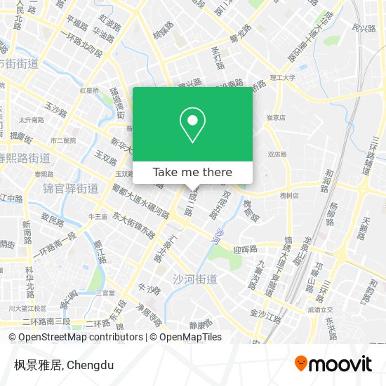 枫景雅居 map