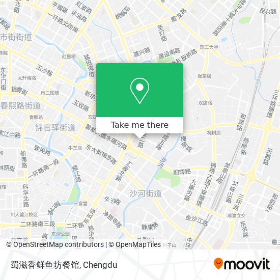 蜀滋香鲜鱼坊餐馆 map