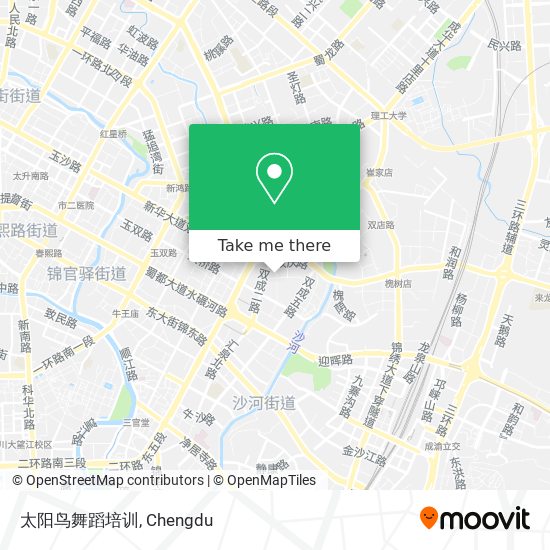 太阳鸟舞蹈培训 map