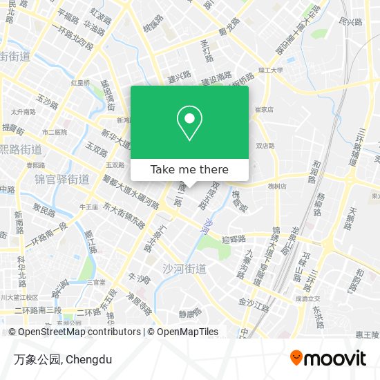 万象公园 map