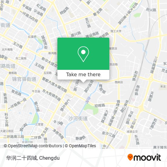 华润二十四城 map