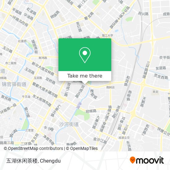 五湖休闲茶楼 map
