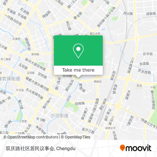 双庆路社区居民议事会 map