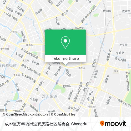 成华区万年场街道双庆路社区居委会 map